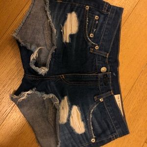 Rag and bone low rise jeans shorts